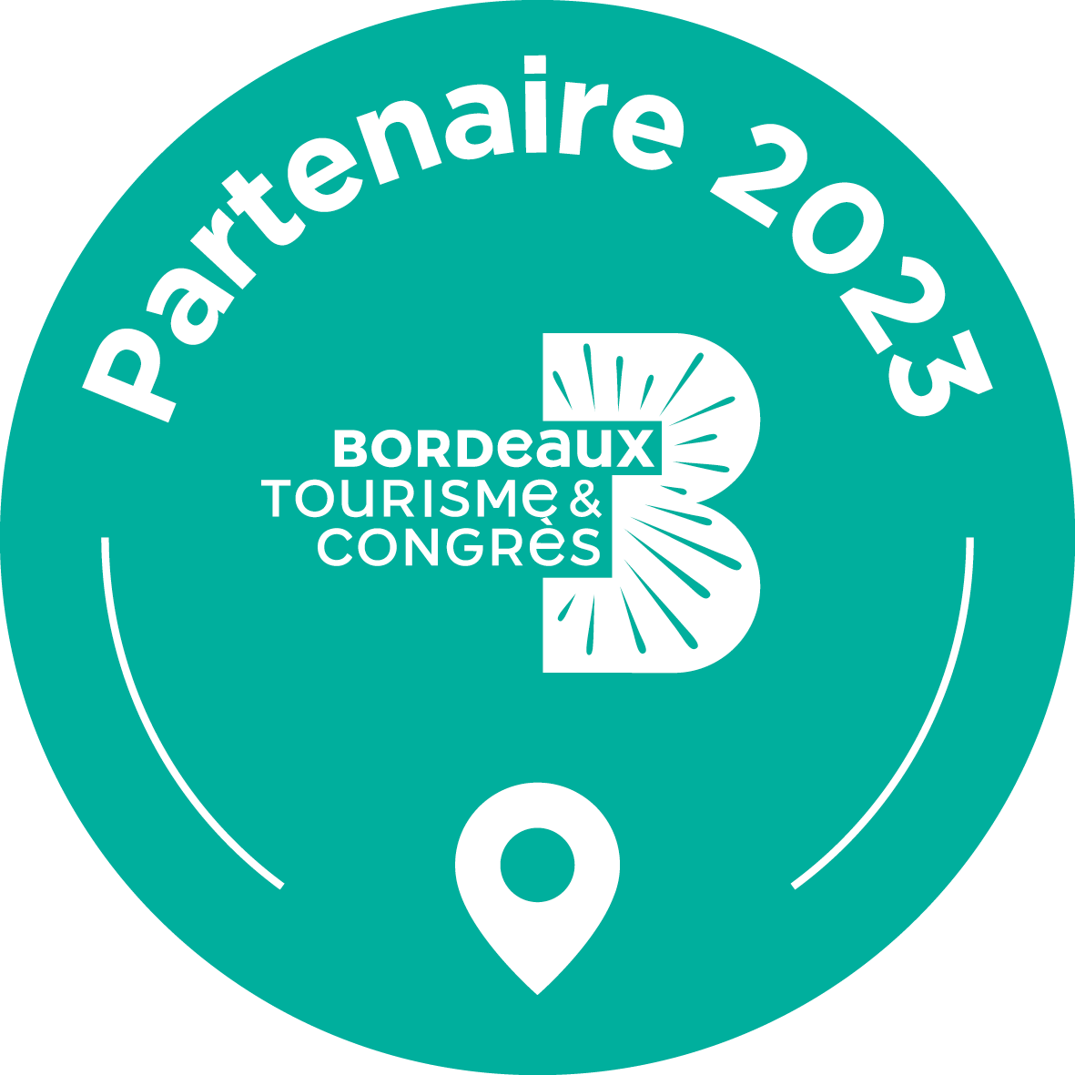 Partenaire 2023 Bordeaux Tourisme et Congrès